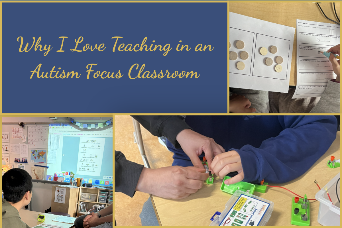 Why I Love Teaching in an Autism Focus Classroom